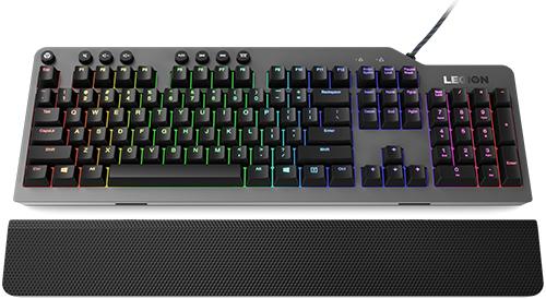 Produktbild Lenovo Legion K500 Tastatur USB QWERTY US Englisch (US, Kabelgebunden)