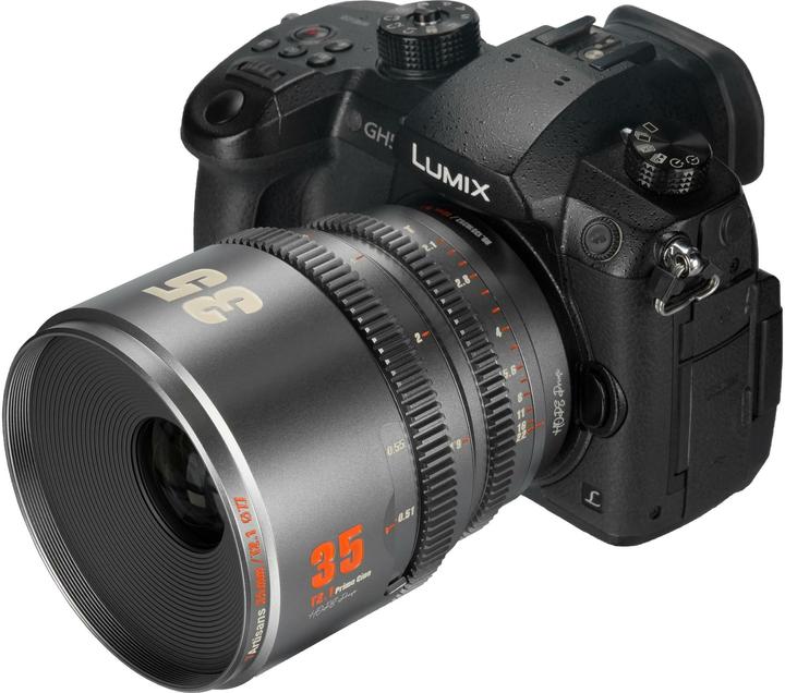 Produktbild 7artisans Festbrennweite 35mm T/2.1 – MFT