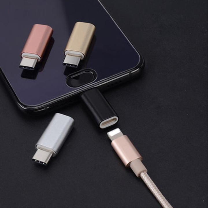 Produktbild Apfelkiste USB C auf Lightning Mini Konverter Adapter (USB Typ C, Lightning)
