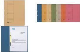Produktbild Elba Ösenhefter aus Karton, blau, kaufmännische Heftung halber Vorderdeckel, gepackt zu 50 Stück (A4, 50 x)