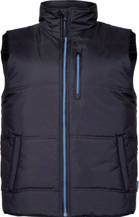 Actual product image Lahti Pro Insulated Vest black and blue size XXXL (L4130806) (3XL)