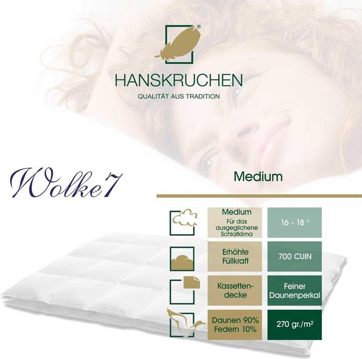 Actual product image Hanskruchen Wolke 7 (960 g, 155 x 200 cm)