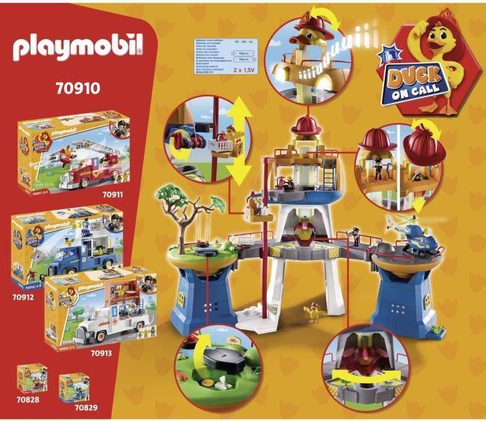 Actual product image Playmobil The headquarters (70910, Playmobil Duck On Call)