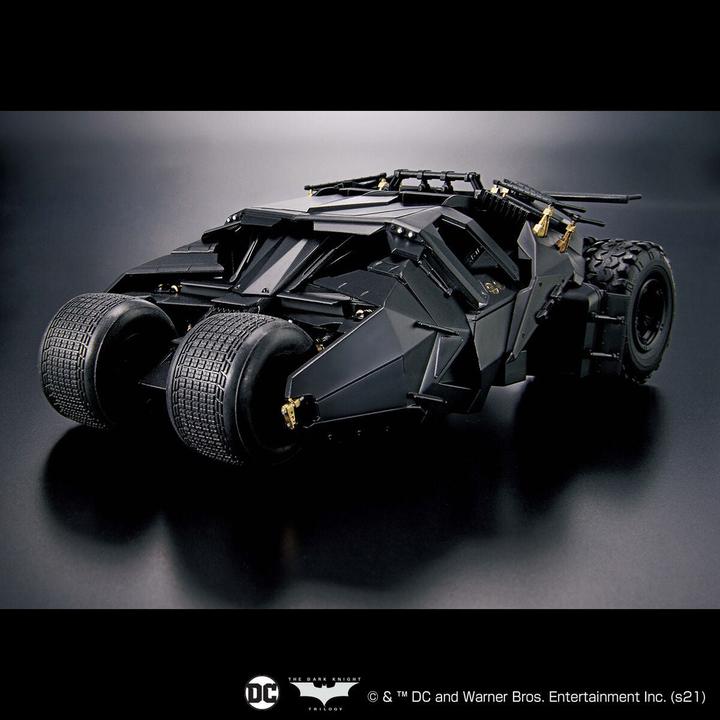 Actual product image Banpresto Model Kit Batman Begins Batmobile 1/35