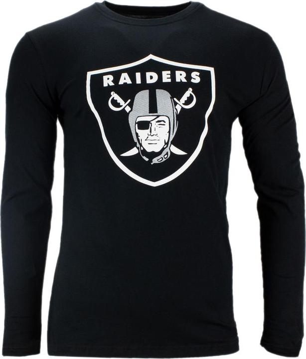 Actual product image Fanatics NFL Las Vegas Oakland Raiders Longsleeve Shirt 1568MBLK1ADORA (XL)
