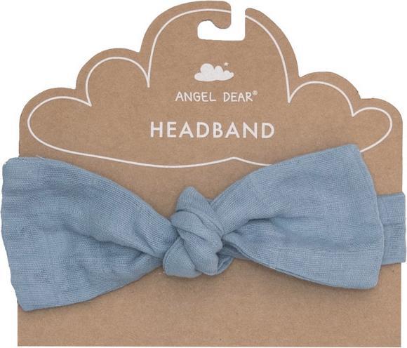 Actual product image Angel Dear Stirnband aus Baumwollmusselin für Babys, Mädchen, 0–24 Monate