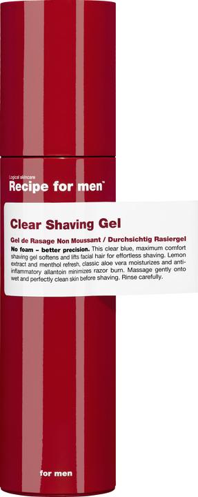 Image du produit Recipe for men Gel à Raser Non Moussant (100 ml, Gel de rasage)