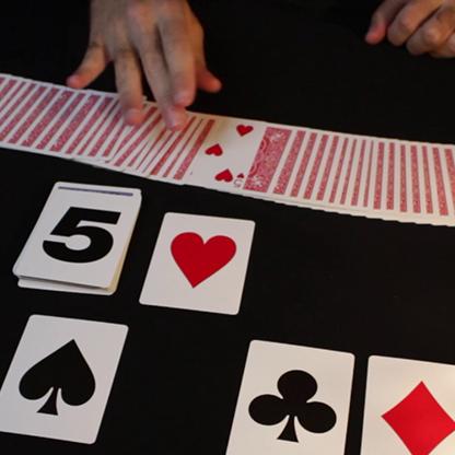 Actual product image Bicycle Special Numbers Playing Cards (English)