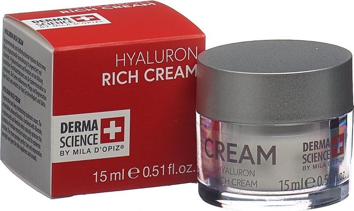 Image du produit Derma Science Hyaluron Rich Cream crème (15 ml, Crème 24h)