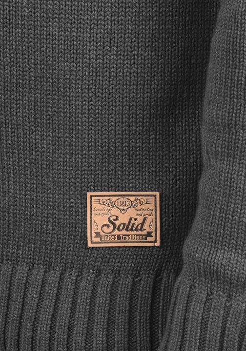 Immagine prodotto Solid Petro Maglione In Maglia Grossa Pullover Maglieria Da Donna Con Collo AltoStampa (M)