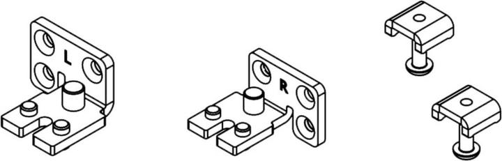 Actual product image HAWA Wall mounting set -BANIO