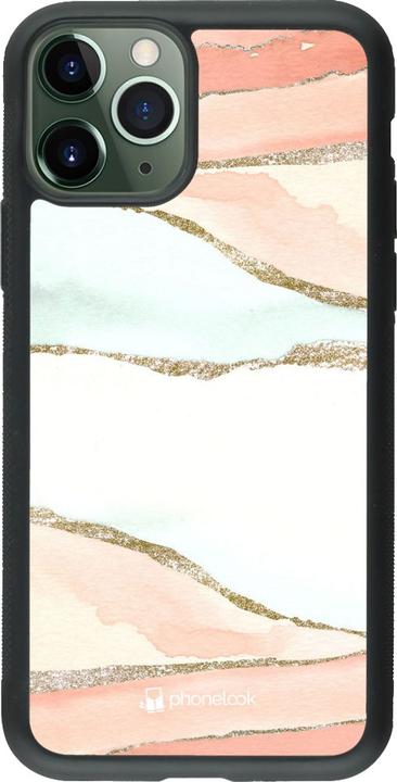 Image du produit PhoneLook Coque Silicone rigide noir Shimmering Orange (Apple iPhone 11 Pro)