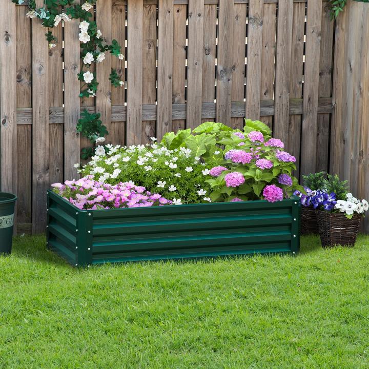 Immagine prodotto Outsunny Letto con base aperta e bordi superiori curvi