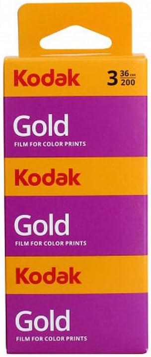 Etichetta energetica Kodak 3er-Pack Farbnegativfilm Gold