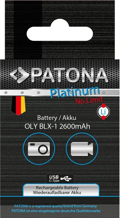 Image du produit Patona Batterie Platinum BLX-1 USB-C (Batterie)