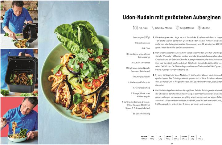 Produktbild Easy Airfryer (Deutsch, Jamie Oliver, 2025)