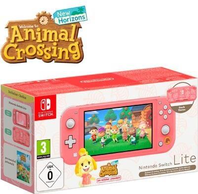 Productafbeelding Nintendo Switch Lite Animal Crossing: New Horizons Melinda-editie