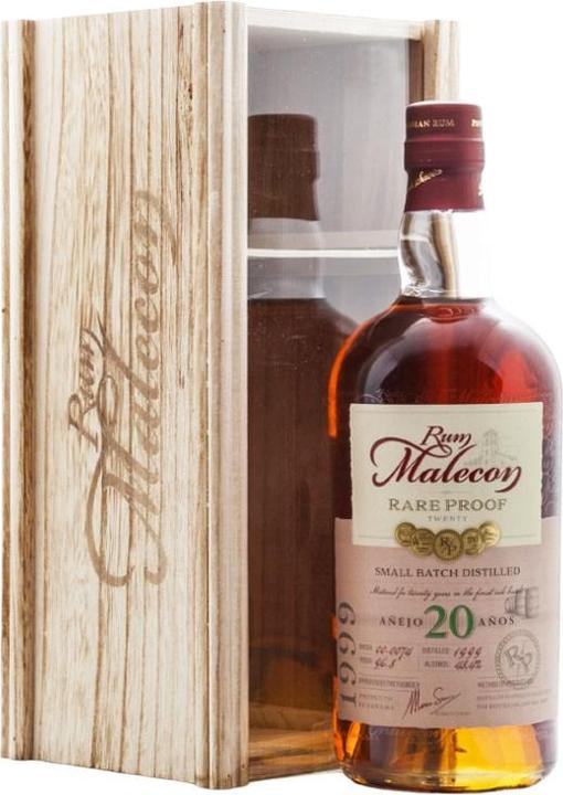Actual product image Malecon Añejo 20 Años RARE PROOF 1999 in wooden box