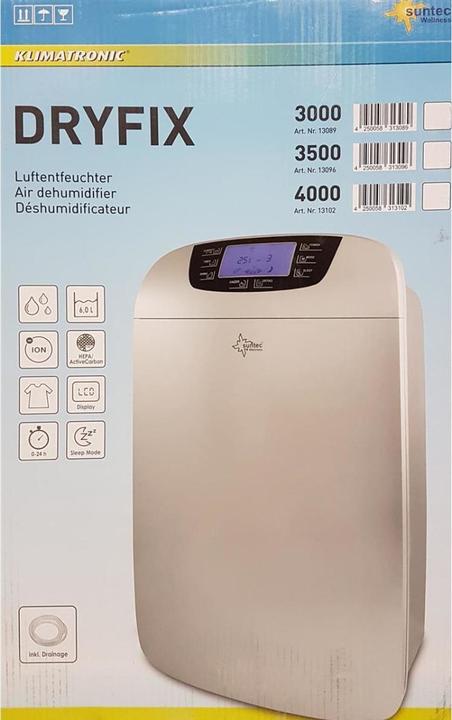 Suntec Wellness 13102 DryFix 4000 Dehumidifier (30 m²)