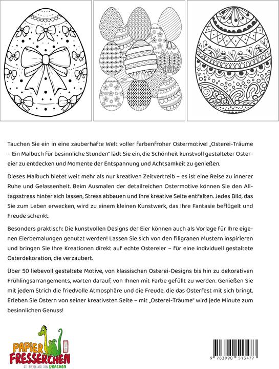Actual product image Osterei-Trume - Ein Malbuch fr besinnliche Stunden