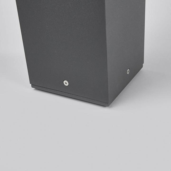 Produktbild Lucande Klemens Short Aussen Garten Leuchte IP54 Graphite (E27, IP54)