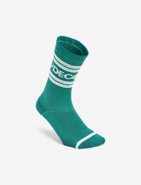Decathlon Socken Mid 2er-Pack - grün/weiss (39, 42)