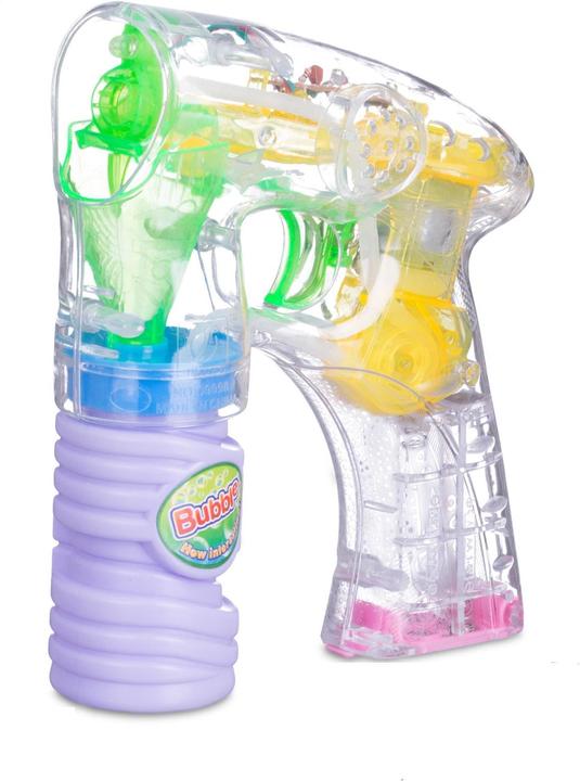 Actual product image Relaxdays LED Bubble Gun
