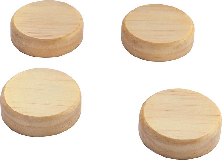 Produktbild Sigel Holz-Magnete rund (4 x)