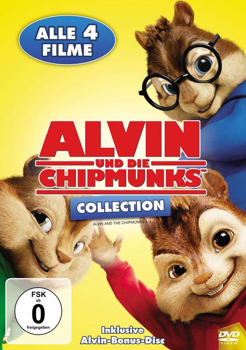 Alvin et les Chipmunks (DVD, 2016, Allemand)