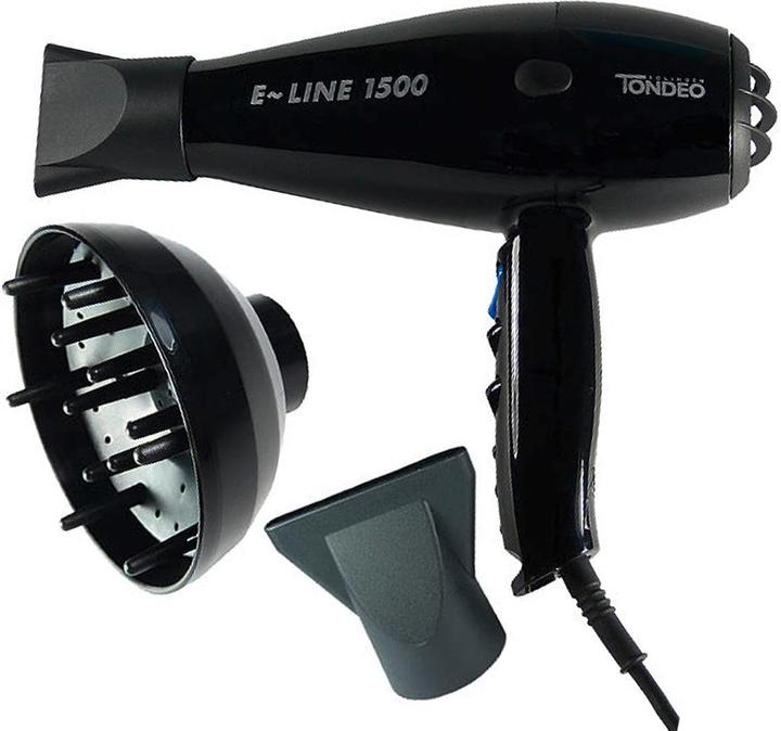 Actual product image Tondeo E-Line hair dryer 1500 black