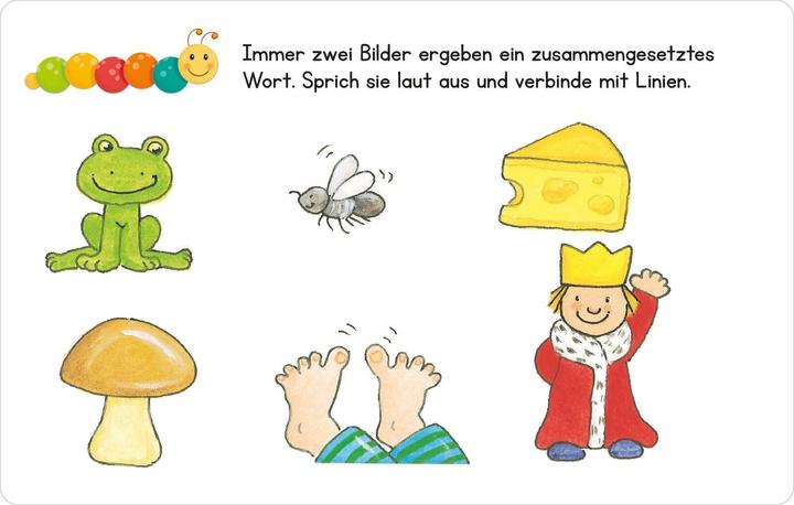 Produktbild Lernraupe – Wortspiele (Deutsch)