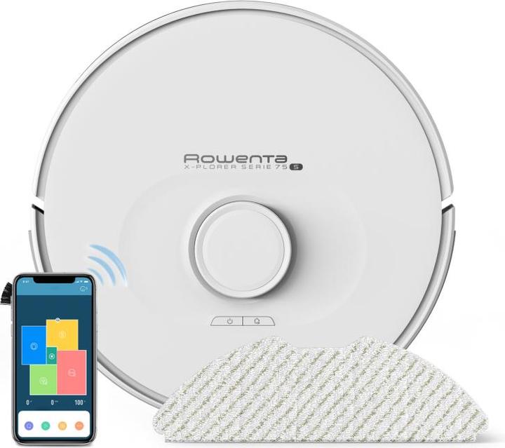 Rowenta RR8577WH (Vacuum mopping robot)