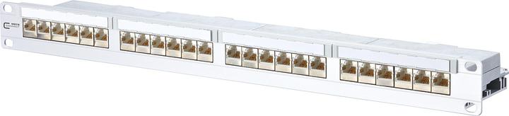 Image du produit Metz Connect BTR E-DAT patch panel 24x8 (8) 1U modular LSA Cat. 6 Class Ea Link 500 MHz