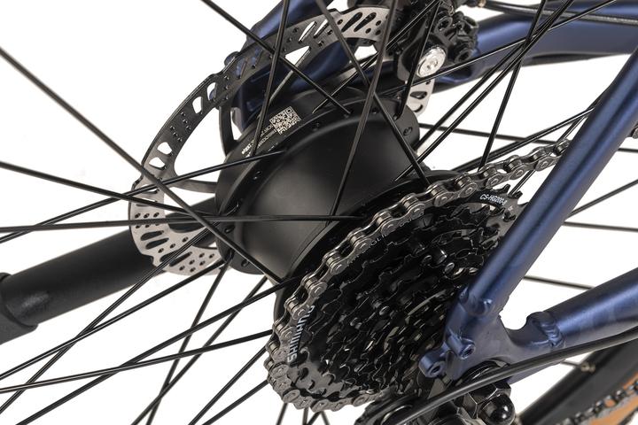 Actual product image Adore E-gravel bike 28" aluminium gravel touring bike GTR-770 rear motor 30NM / 10Ah dark blue matt (52 cm)