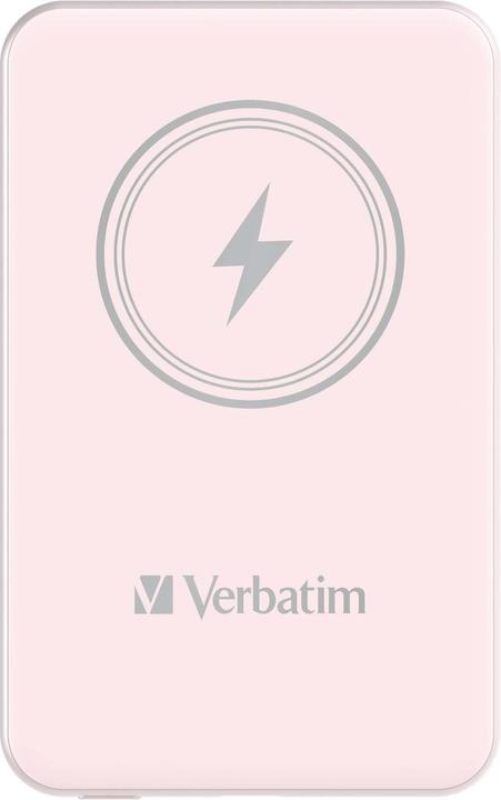 Produktbild Verbatim POWER BANK 5000 ROSE (5000 mAh, 20 W, 18.50 Wh)