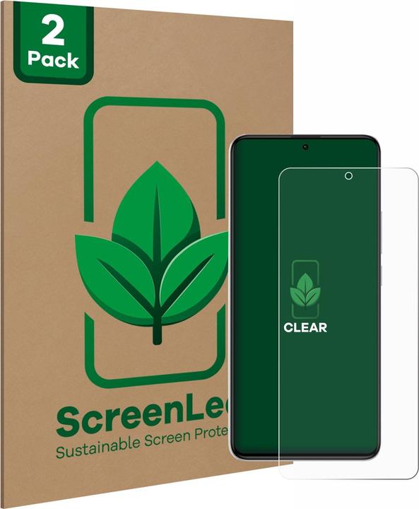 Productafbeelding ScreenLeaf Screen Protector duurzame schermbescherming, helder, anti-kras (2 Stuk, Xiaomi Redmi K60 Ultra)
