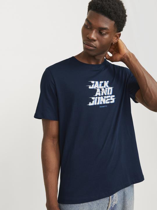 Produktbild Jack & Jones Gedruckt Rundhals T-shirt T-shirt (M)