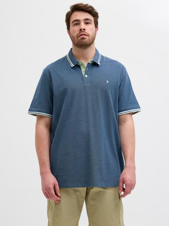 Produktbild Jack & Jones Plus Size Jjepaulos Polo Ss Noos Pls (7XL)
