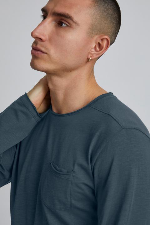 Actual product image Blend BHBHNICOLAI tee l.s. 20703060 (M)