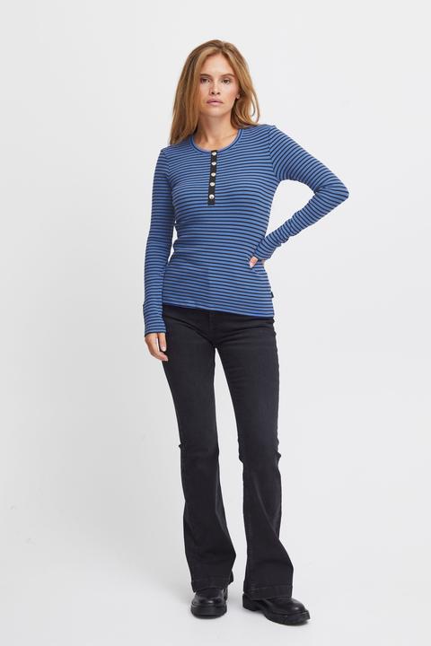 Actual product image Pulz Jeans PZHAVANA Long Sl Tshirt - 50207348 (XS)