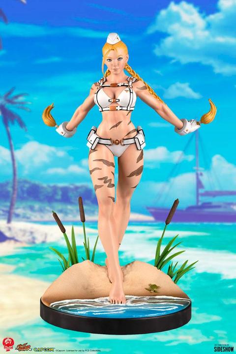 Actual product image PCS Street Fighter statuette 1/4 Cammy: Player 2 44 cm
