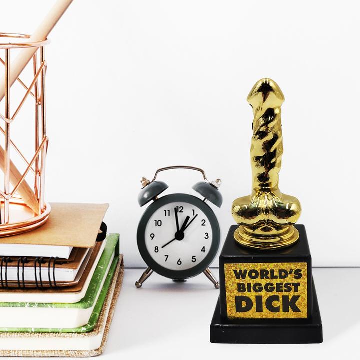 Actual product image Thumbs Up Mad Monkey - TROPHY "World's Biggest Dick"