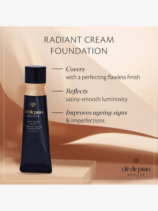Actual product image Clé De Peau Radiant Cream Foundation I10 (I10 - Very Light Ivory)