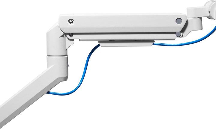Image du produit Silverstone SST-ARM14- Bras pour moniteur LCD LED simple avec ressort à gaz robuste, réglable, 180 (Tables, 49")