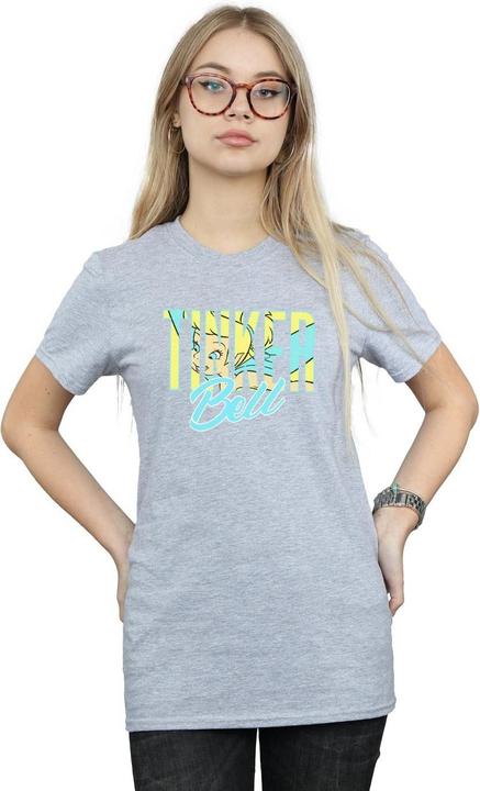 Immagine prodotto Disney Tinker Bell Wording Infill Maglietta Ampia Donna (M)