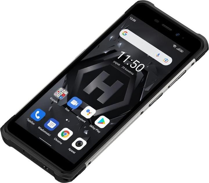 Immagine prodotto Myphone Hammer Iron 4 Dual silver Extreme pack (32 GB, Nero, 7.20", Doppia SIM, 13 Mpx)