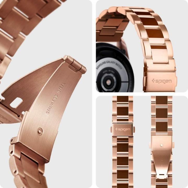Produktbild Spigen 600WB24982 Smartwatch-Zubehör Band Rosé Edelstahl (Stainless Steel)