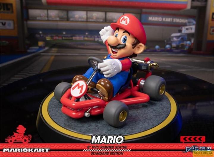 Image du produit First 4 Figures Mario Kart Statue PVC Mario - Édition standard