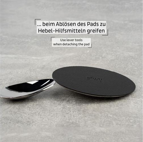 Image du produit Silwy Pad métallique Superstrong 1 pièce, noir, couleur détaillée (1 x)