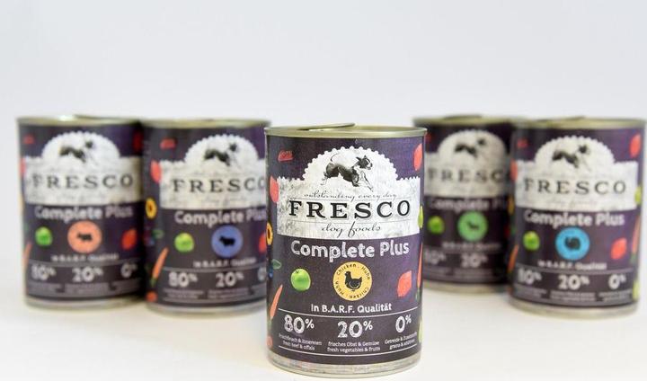 Produktbild Fresco Nassfutter Complete Plus Huhn 400 g (Adult, Senior, Junior, 1 Stk., 465 g)